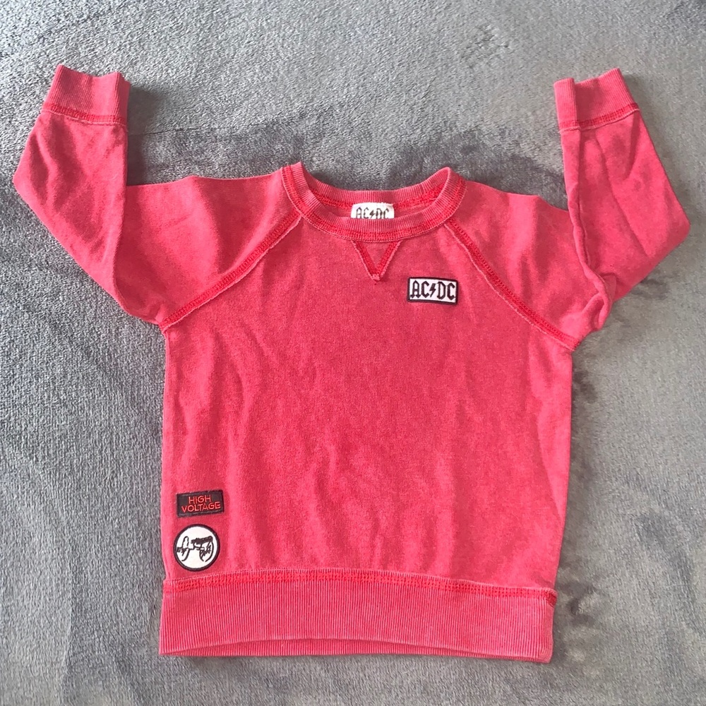 AC/DC Toddler Sweatshirt/Crew Sweater, Size 3T
